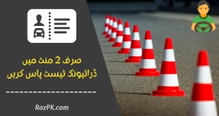 E-Sign Driving Test - How To Pass Driving Test In Pakistan In Two Minutes