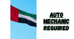 Auto Mechanic Required in UAE