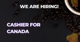 Cashier Vacancies in Canada
