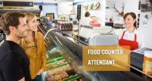 Food Counter Attendant Jobs For Canada