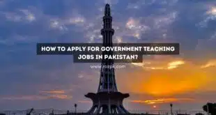 How to Apply for Government Teaching Jobs in Pakistan?